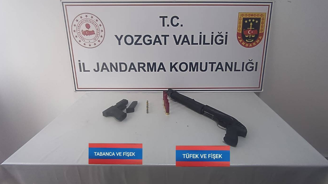 Yozgat Jandarması İki Ayrı Olayda Silahları Ele Geçirdi: Yaralanma Yok