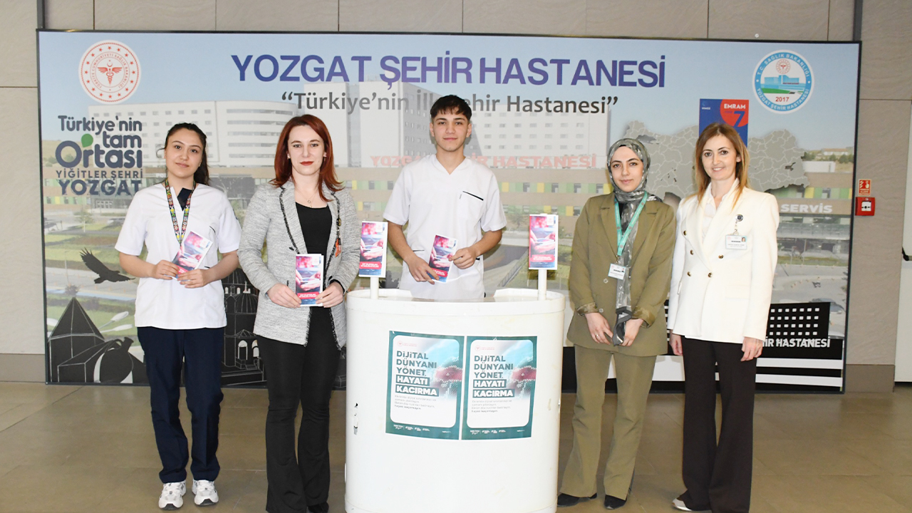 Yozgat Şehir Hastanesi’nden Dijital Detoks Çağrısı