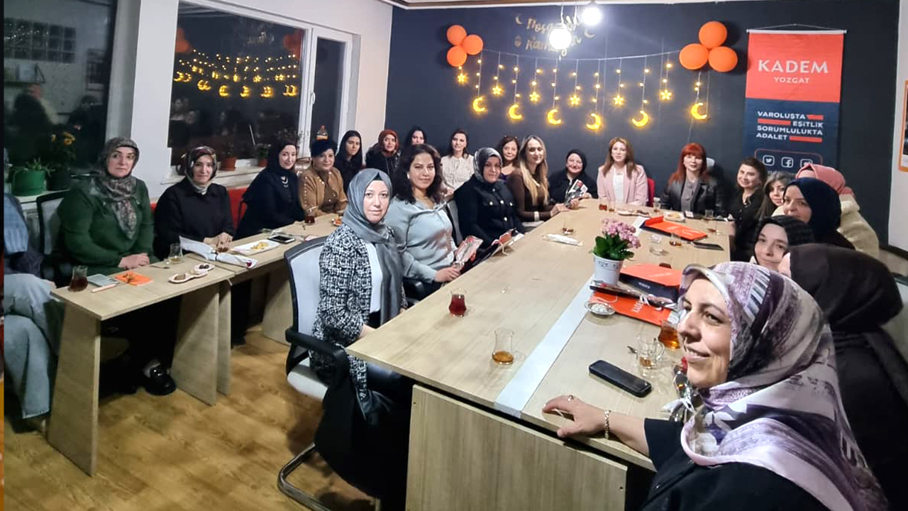 KADEM Yozgat’tan Kadın Esnaflara Anlamlı İftar Buluşması