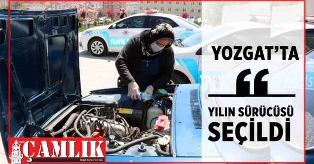 Hanife Uçar, Yozgat'ta yılın sürücüsü seçildi