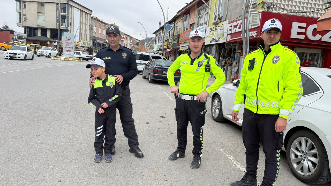 Yozgat’ta Minik Umut’un Polislik Hayali Gerçek Oldu