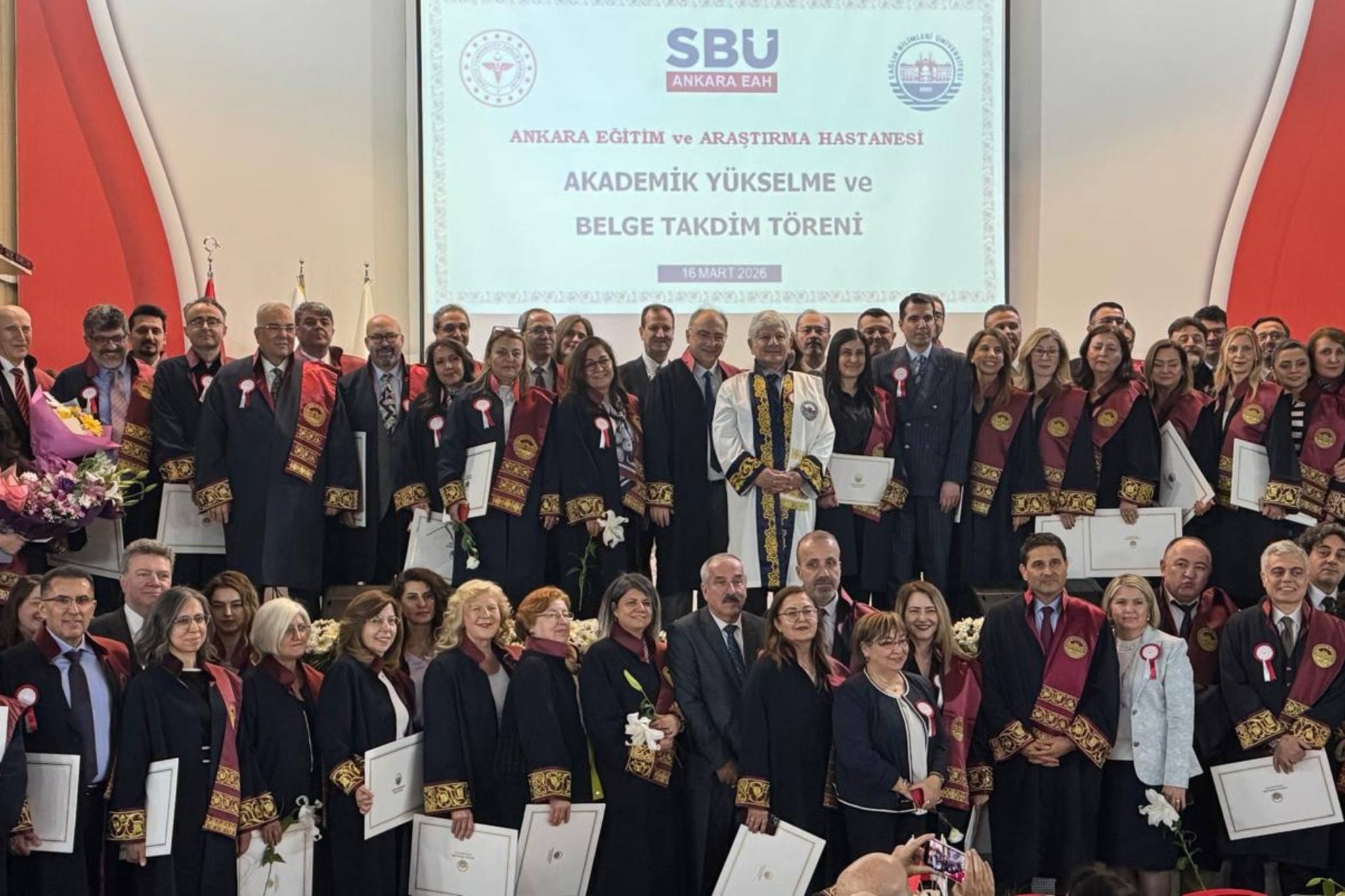 Ankara Eğitim ve Araştırma Hastanesi’nde Doç. Dr. Mustafa Sırrı Kotanoğlu’na Akademik Yükselme Belgesi
