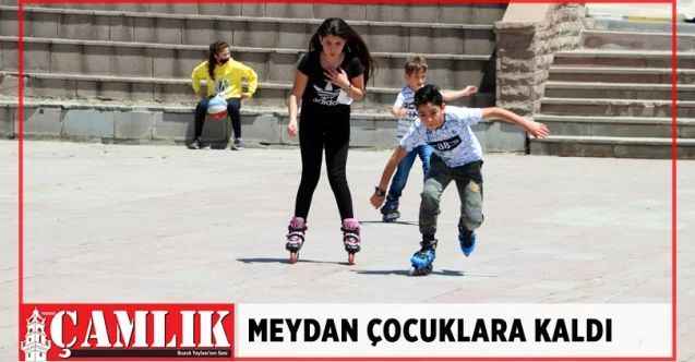 Yozgat'ta meydan çocuklara kaldı