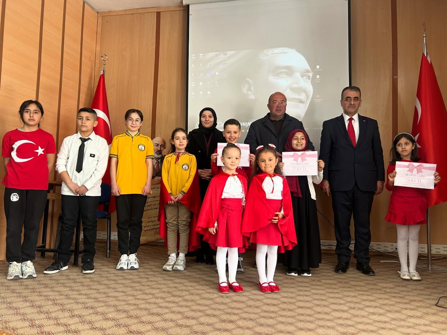 Çayıralan'da milli ruh yansıtıldı
