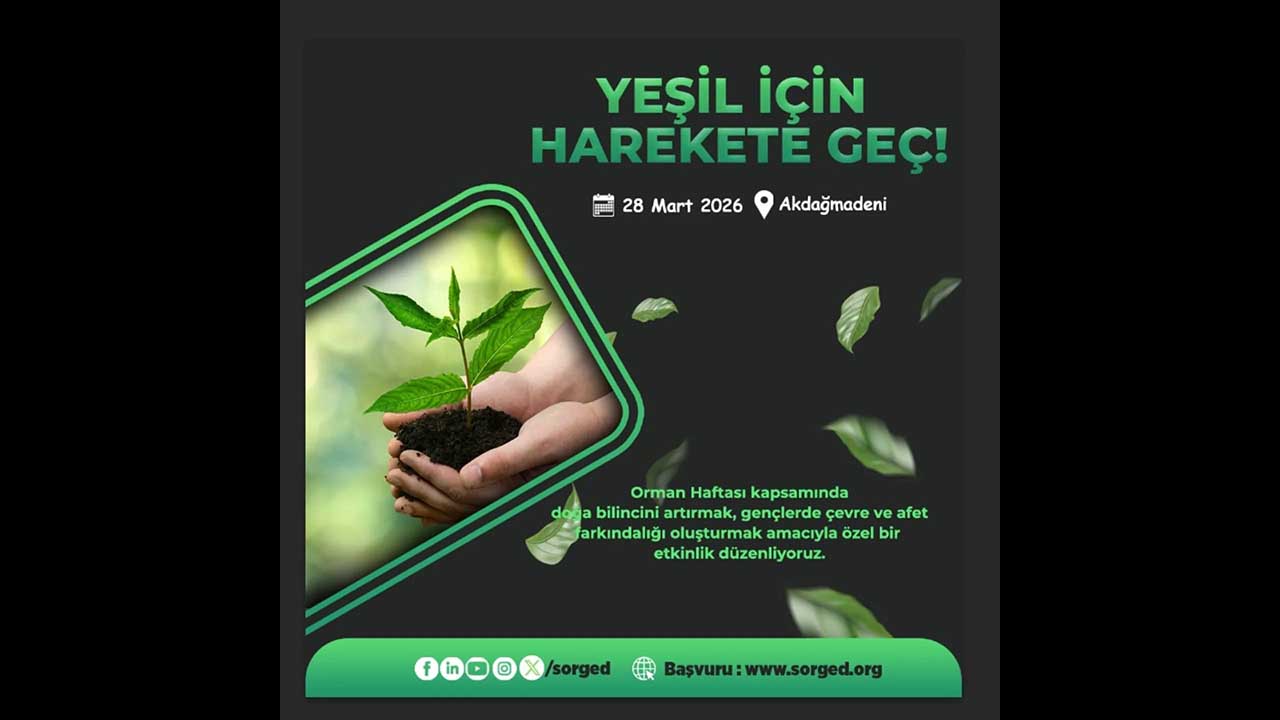 Yozgat’ta yeşilin başkentinde yeşil etkinlik