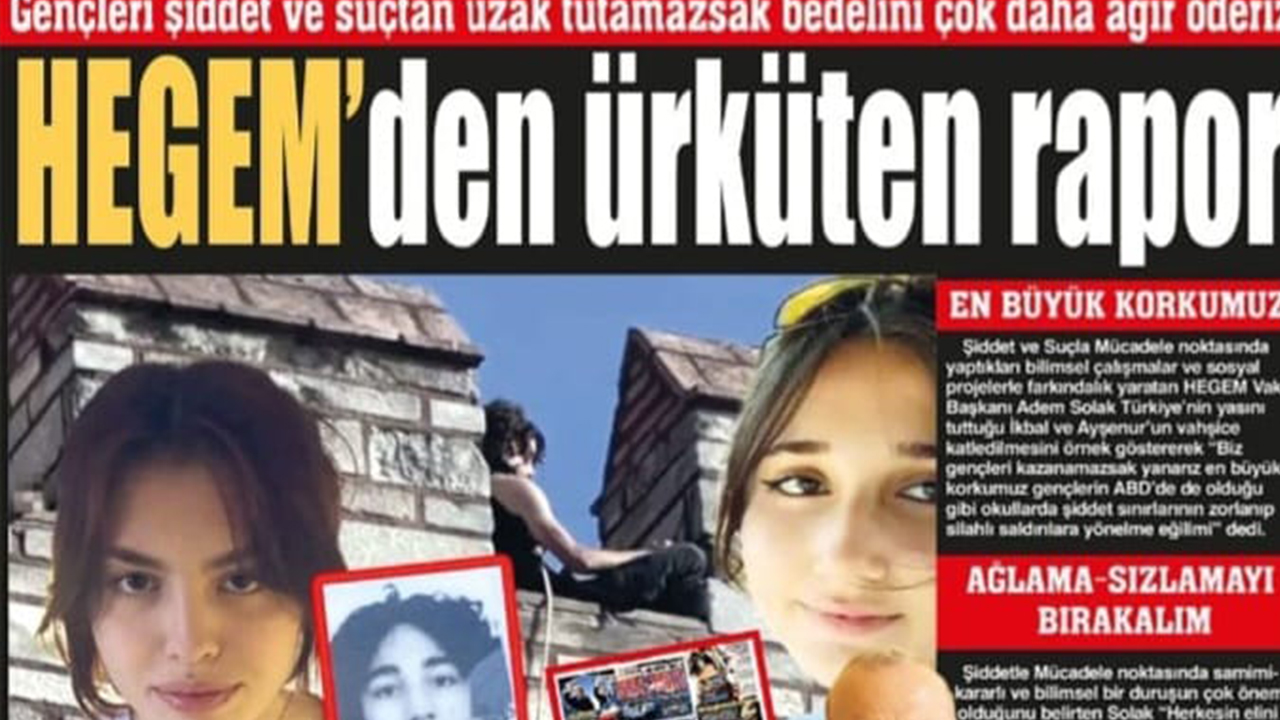 HEGEM gidişat vahim diyerek defalarca uyarmıştı!
