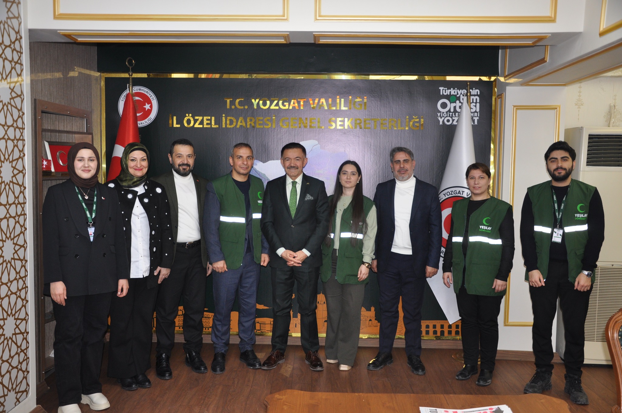 Yozgat Yeşilay’dan İl Özel İdaresi Genel Sekreteri Nazif Yılmaz’a Ziyaret