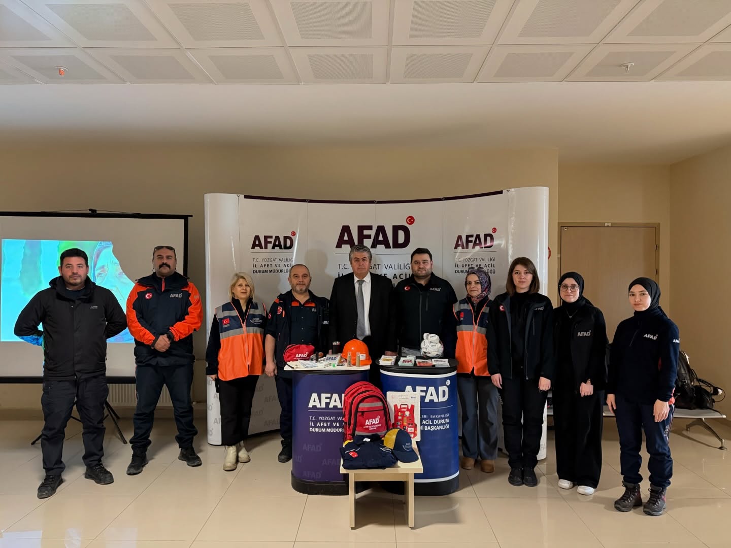 Yozgat Bozok Üniversitesi’nde AFAD’dan Deprem Haftası Kapsamında Afet Farkındalık Eğitimi