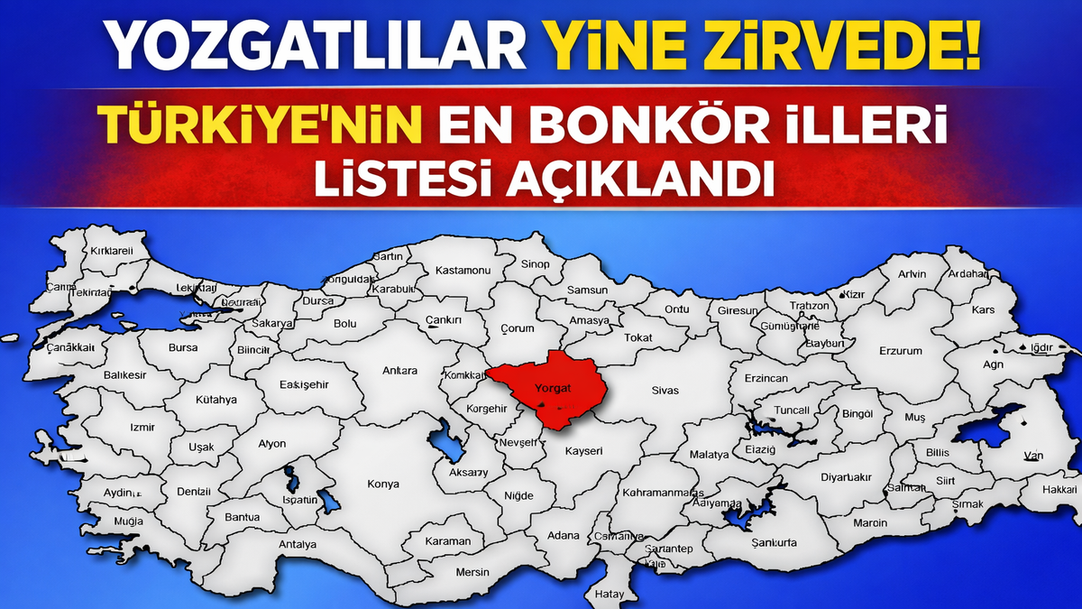 Yozgatlılar Yine Zirvede! Türkiye’nin En Bonkör İlleri Listesi Açıklandı