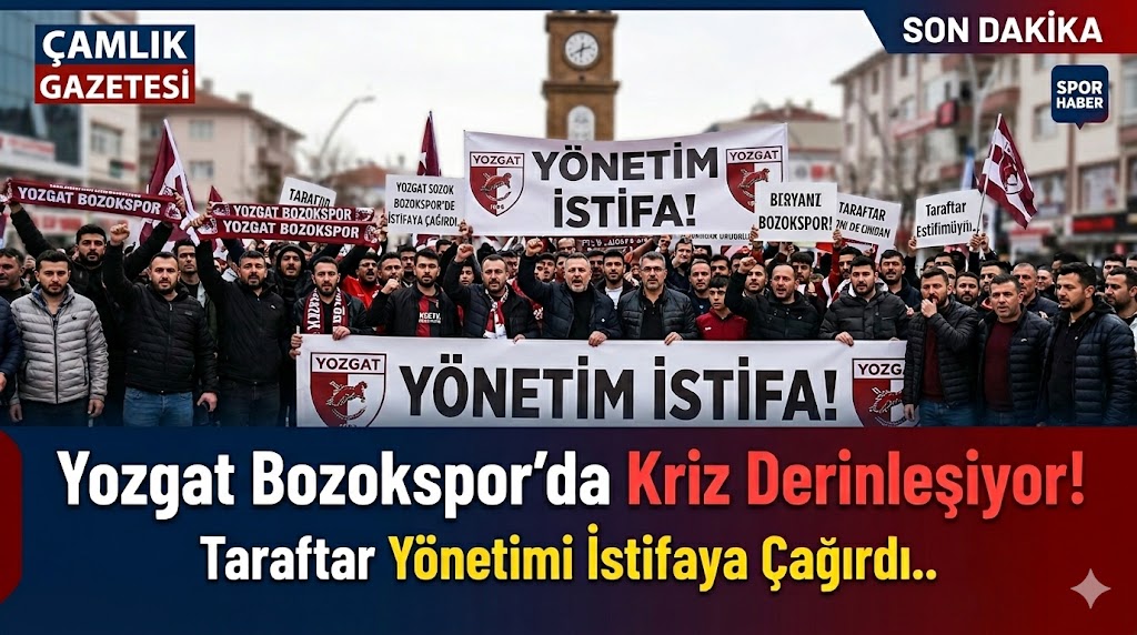 Yozgat Bozokspor’da Kriz Derinleşiyor! Taraftar Yönetimi İstifaya Çağırdı..