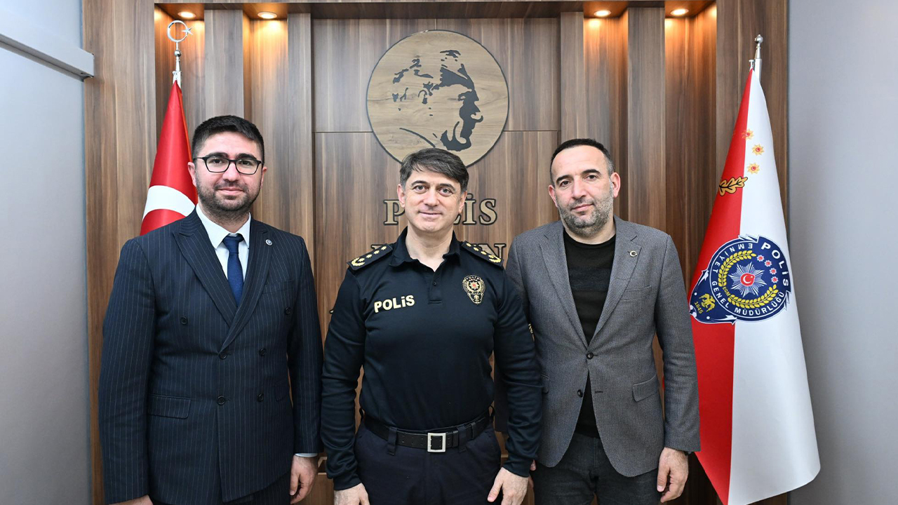 Türk Eğitim-Sen Yozgat Şube Başkanı Mustafa Yılmaz’dan İl Emniyet Müdürü Necmettin Koç’a Ziyaret
