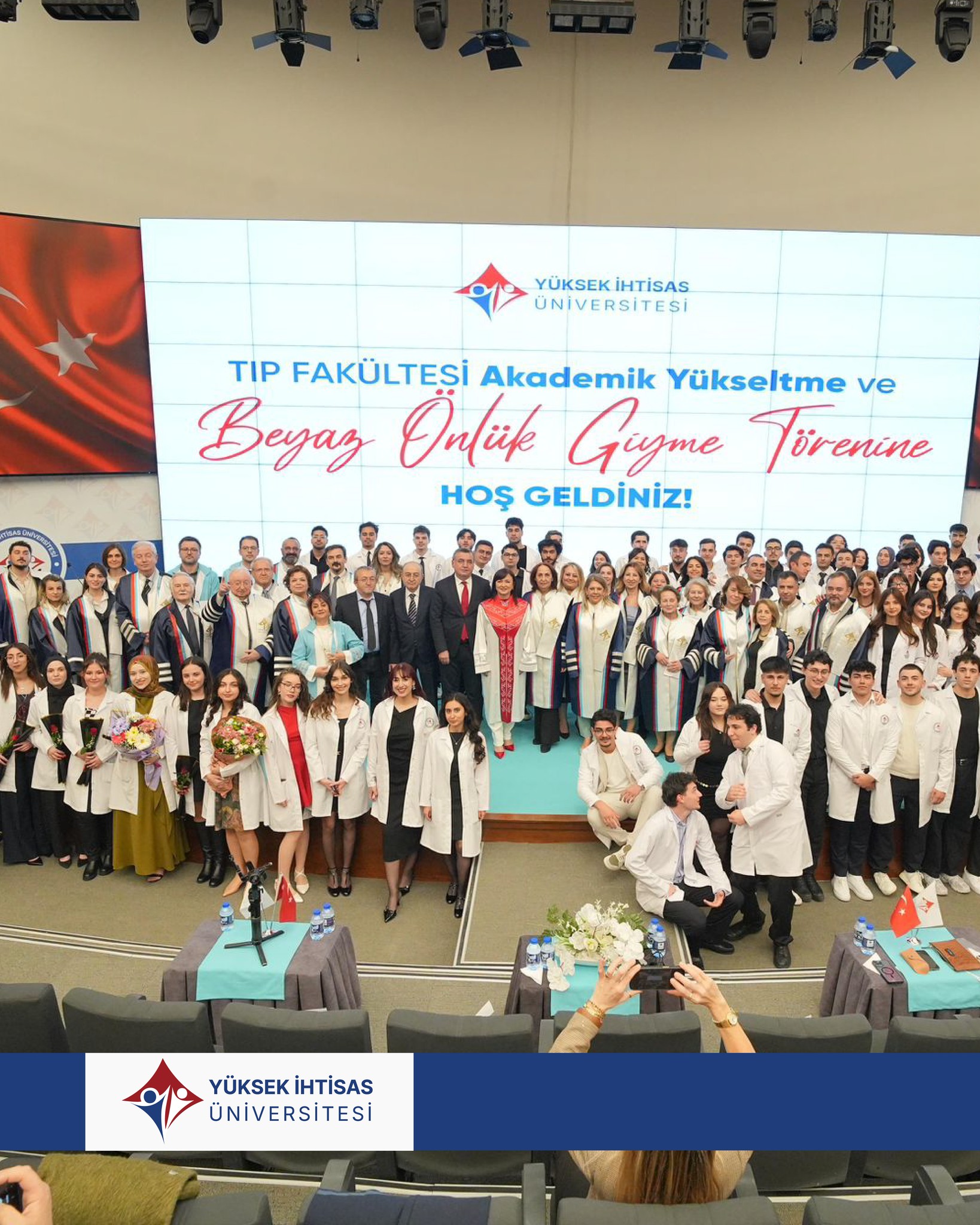 Yüksek İhtisas Üniversitesi’nde Beyaz Önlük Heyecanı