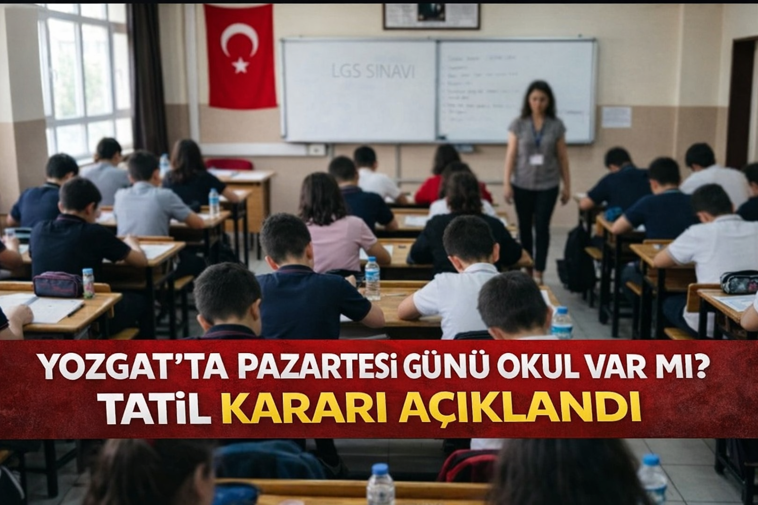 Yozgat’ta Pazartesi Günü Okul Var Mı? Tatil Kararı Açıklandı
