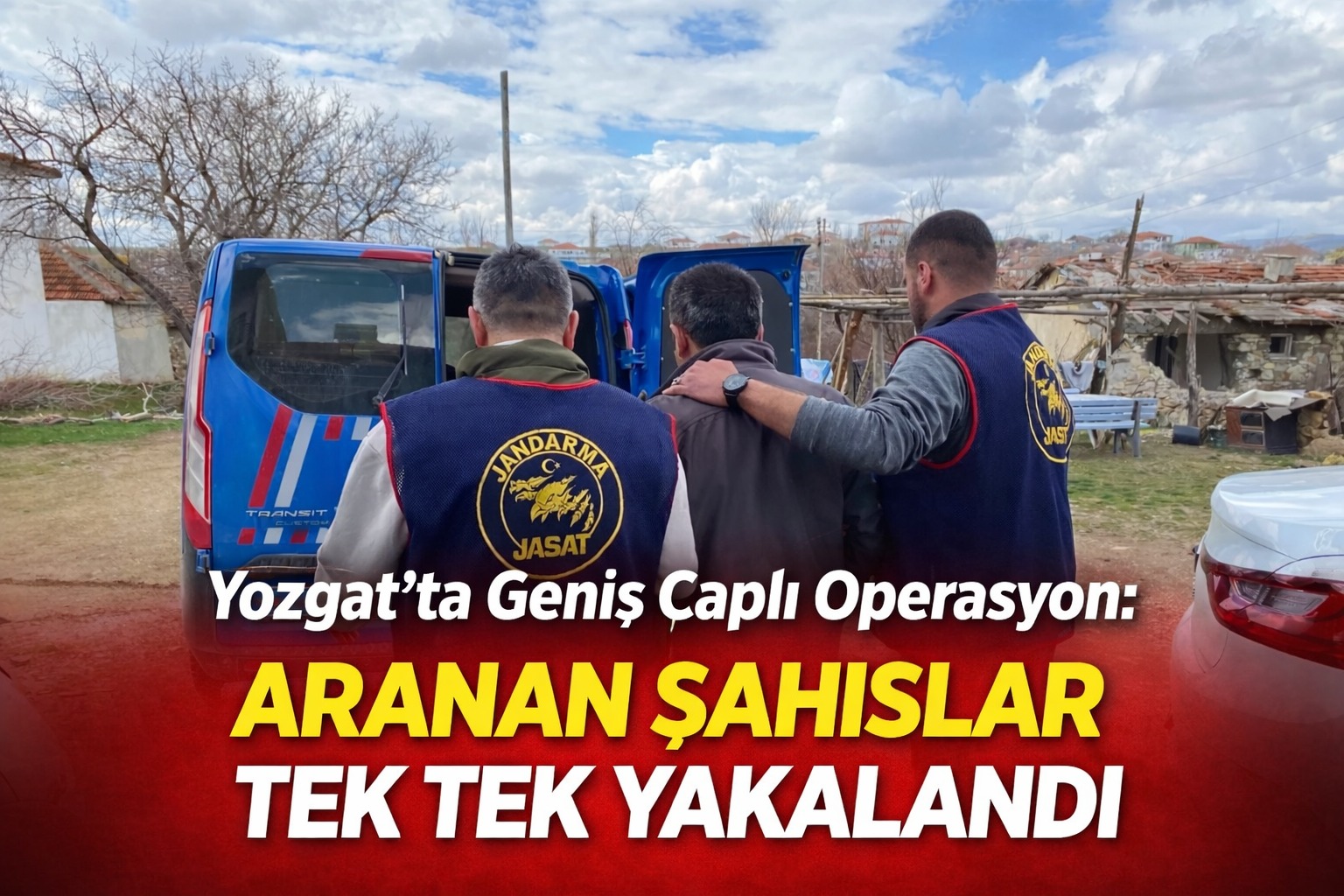 Yozgat’ta Aranan 2 Şahıs Yakalandı: JASAT Operasyonuyla Gözaltı