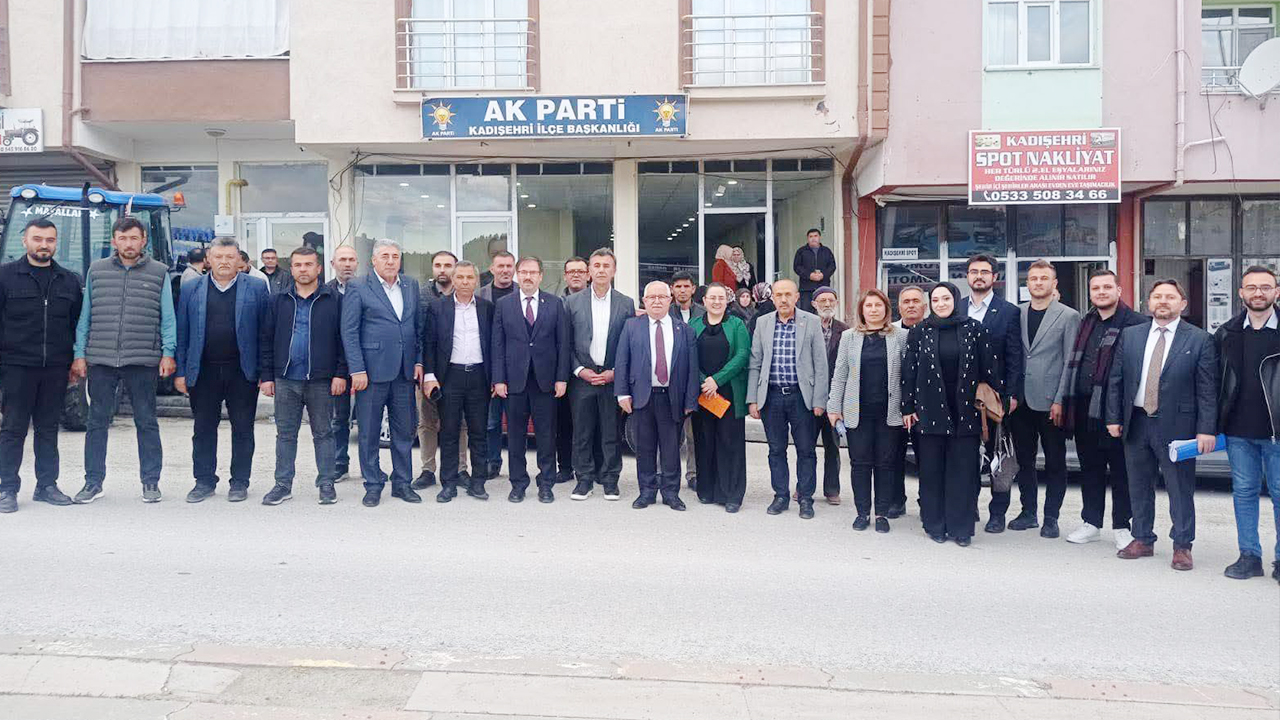 AK Parti Yozgat Heyetinden Kadışehri’ne Çıkarma: “Milletimize Hizmet Yolunda Kararlıyız”
