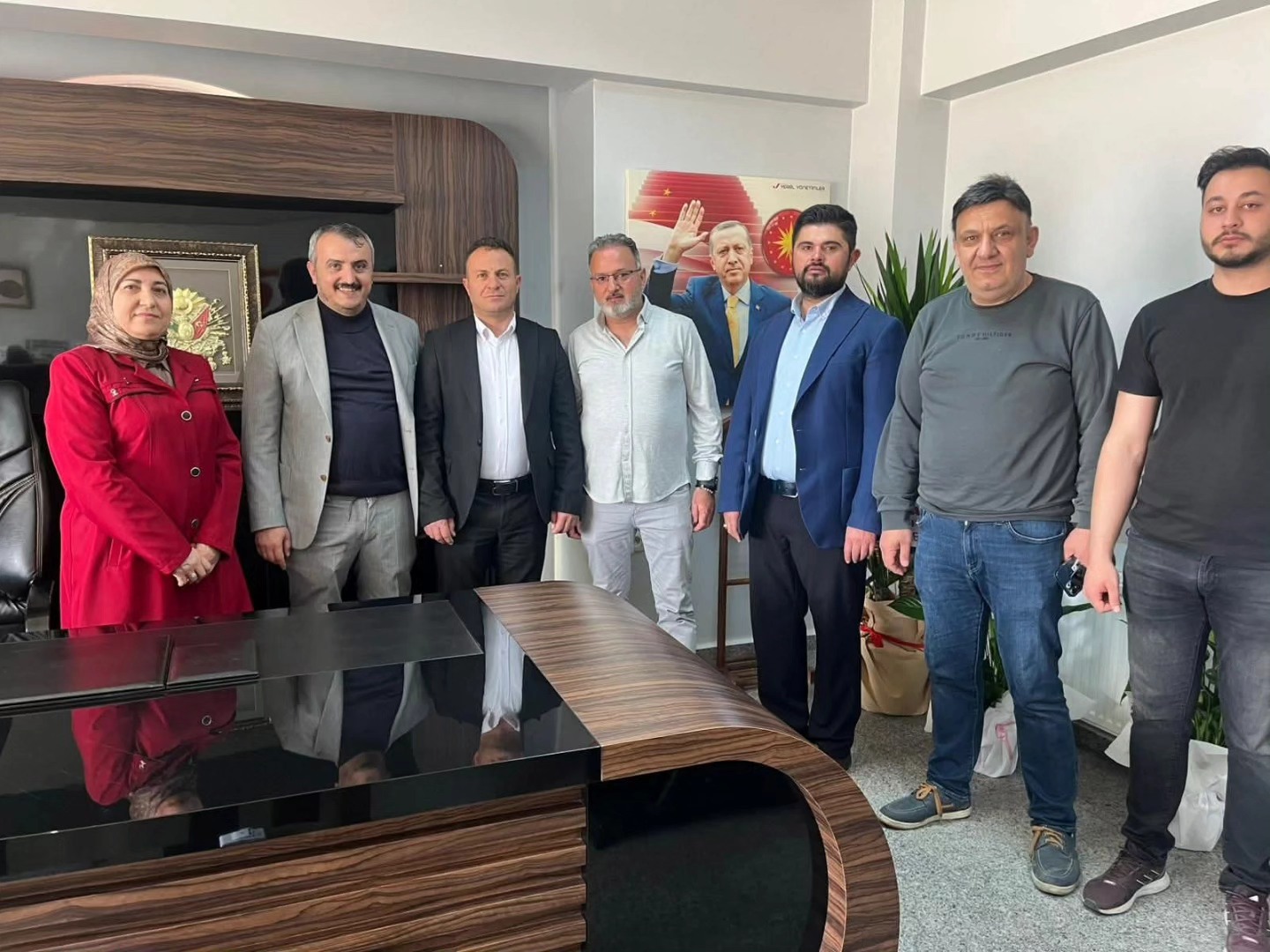 AK Parti Boğazlıyan Teşkilatından Rıfat Çınar’a Hayırlı Olsun Ziyareti