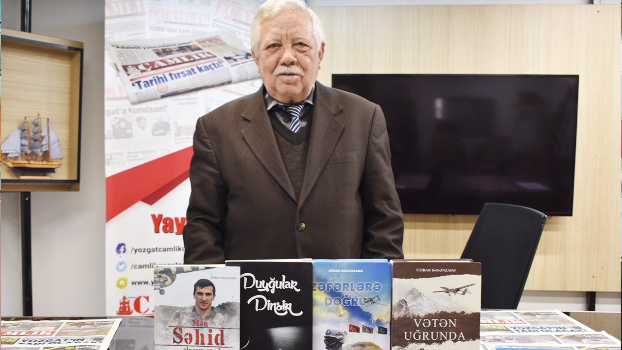 Yozgat Çamlık TV’de Azerbaycanlı Yazar Etibar Hasanzade’nin Eserleri Tanıtıldı