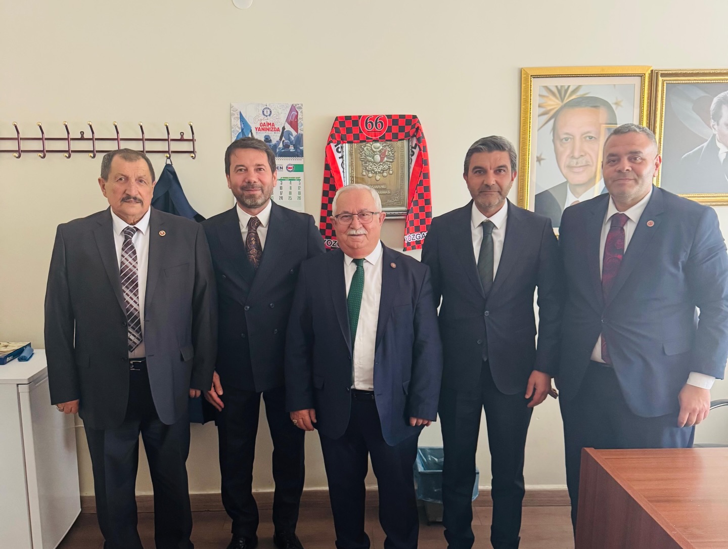 Yozgat Belediye Başkanlarından Adnan Ünal’a Hayırlı Olsun Ziyareti