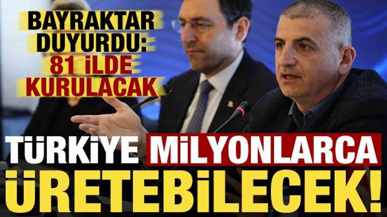 Türkiye Genelinde Büyük Hamle: Bayraktar 81 İli Kapsayan Planı Açıkladı