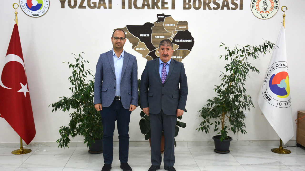 Yozgat Ticaret Borsası’na Toksoy'dan ziyaret