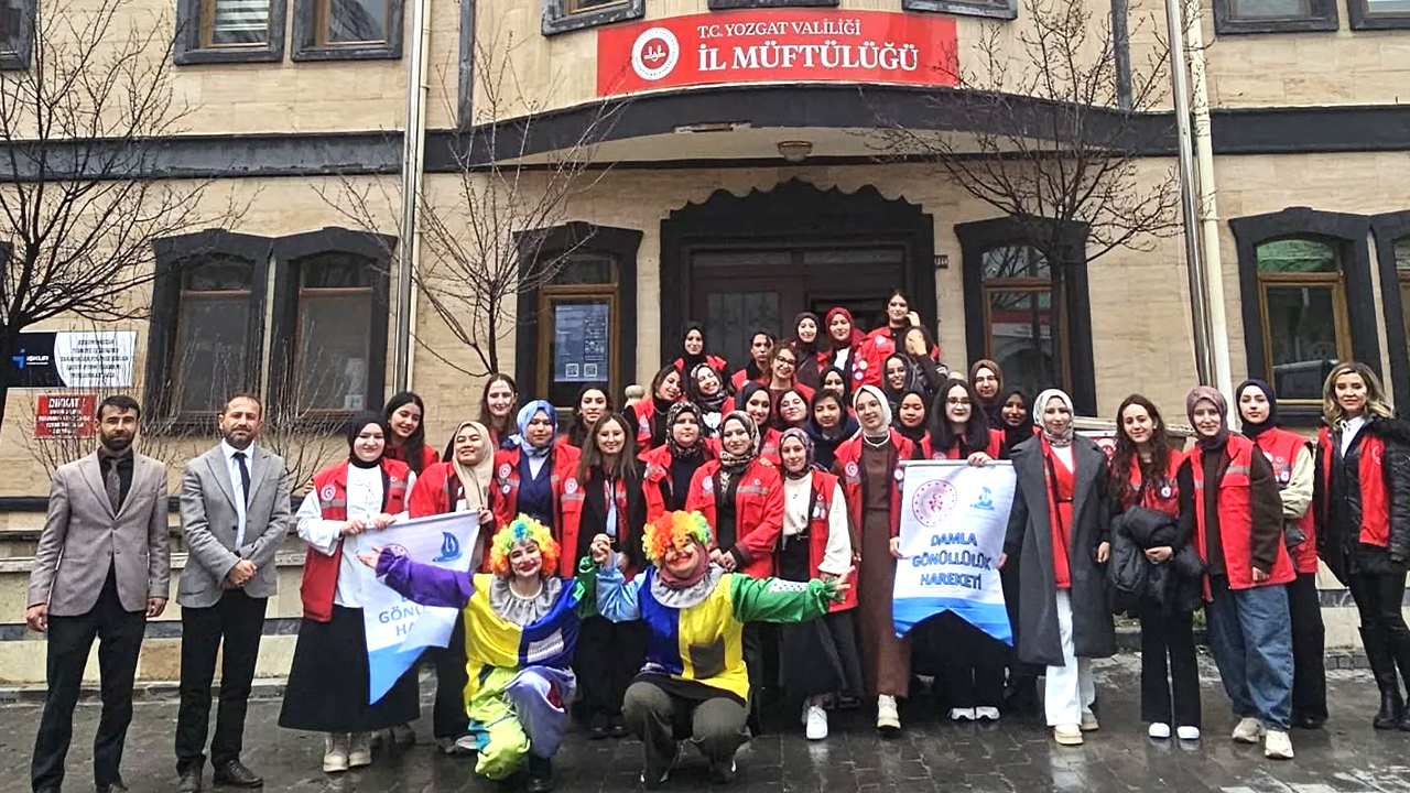 Damla Gönüllülük Hareketi Gençleri Yozgat İl Müftülüğü’nü Ziyaret Etti