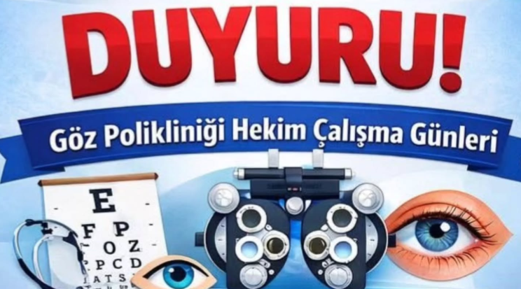 Boğazlıyan Devlet Hastanesi’nde Göz Polikliniğine Takviye: Uzman Doktor Takvimi Açıklandı