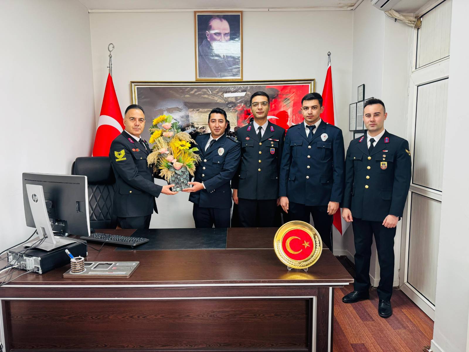Yozgat’ta Polis Haftası’nda  Jandarmadan Emniyete Birlik ve Dayanışma Mesajı