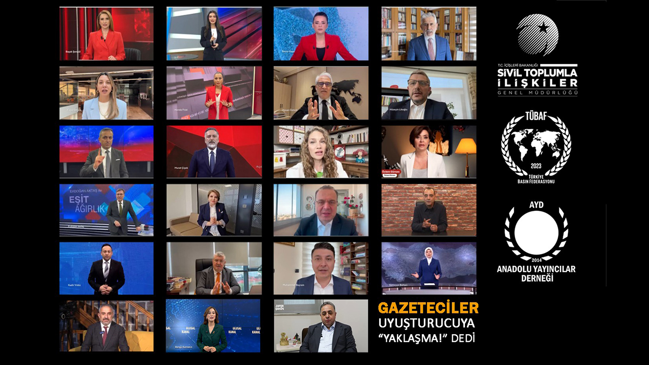 Gazetecilerden Uyuşturucuya Karşı Ortak Ses: Yaklaşma Kampanyasıyla Topluma Güçlü Mesaj