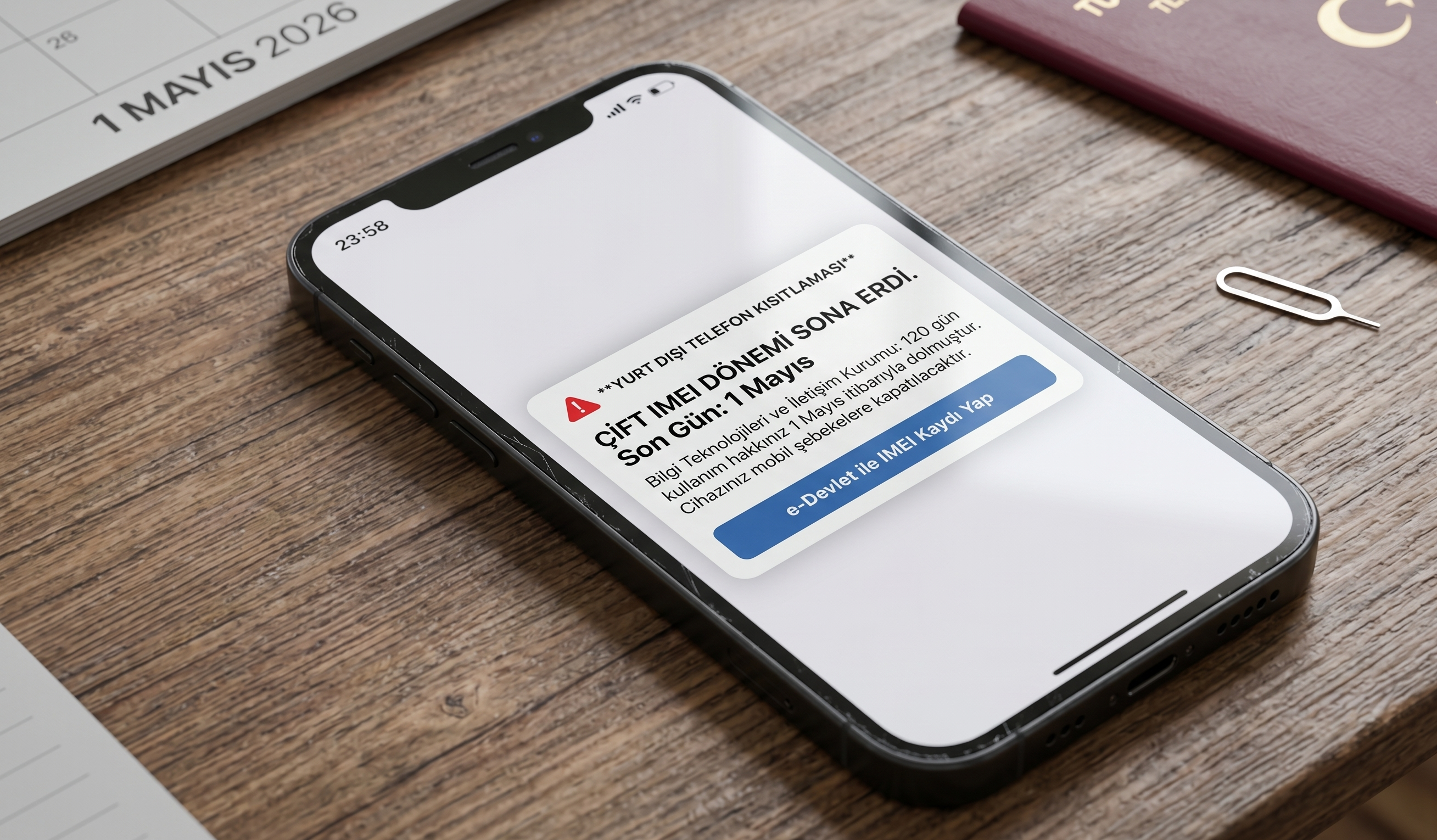Yurt Dışı Telefonlara Büyük Kısıtlama: Çift IMEI Dönemi Sona Eriyor, Son Gün 1 Mayıs