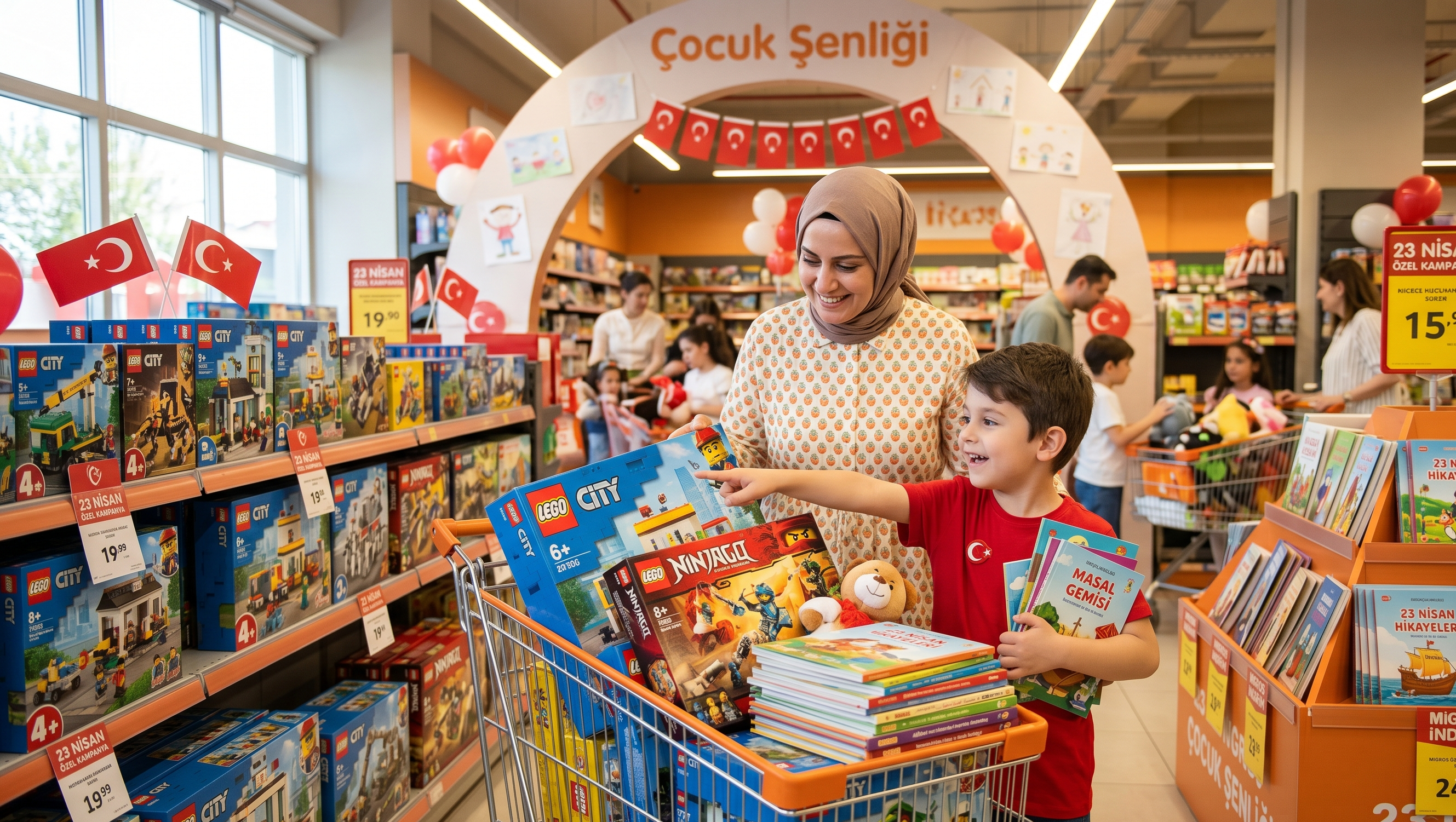 23 Nisan Fırsatları Patladı! Oyuncak ve Kitaplarda Büyük İndirim