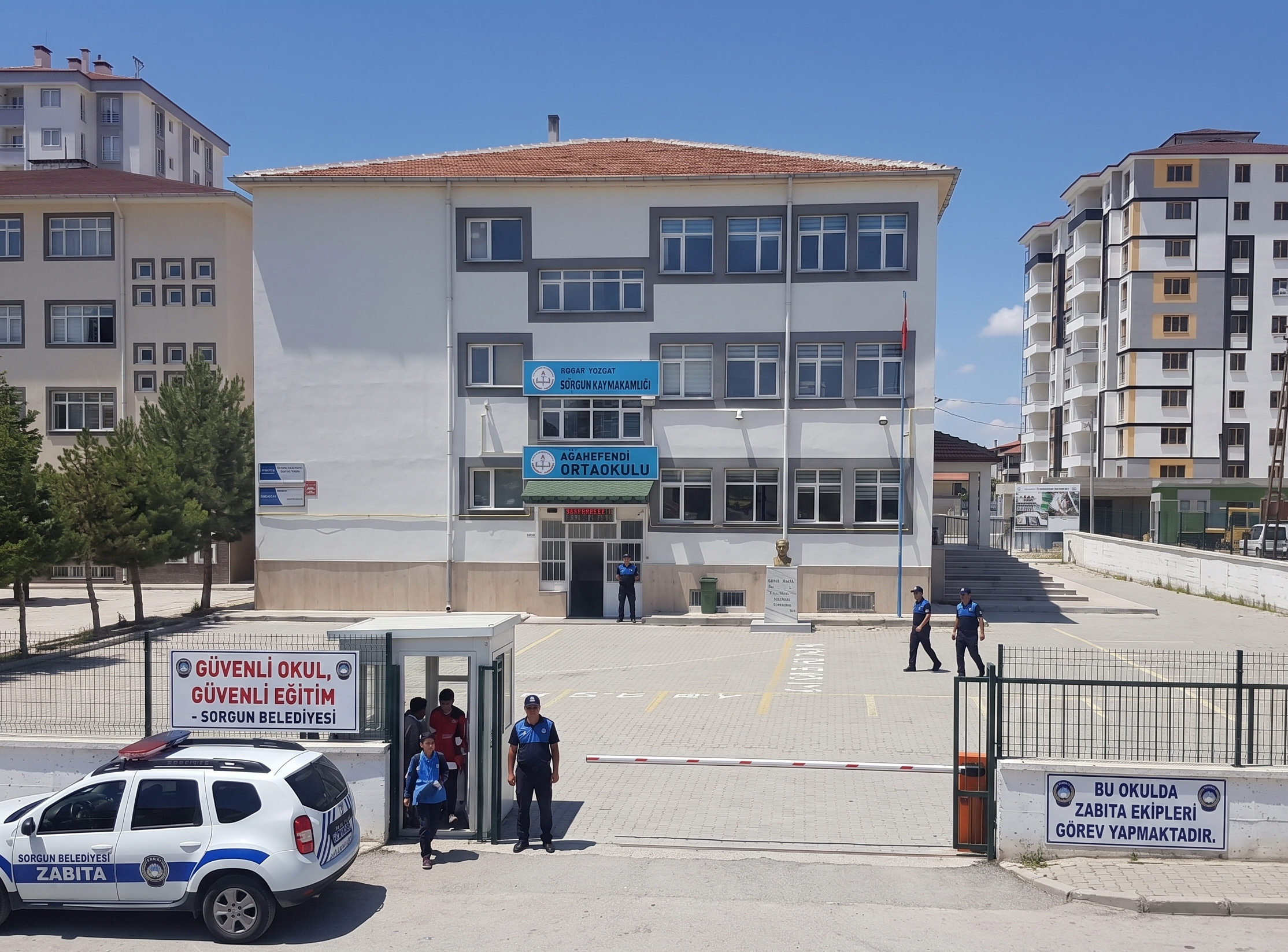 Sorgun’da Okullarda Güvenlik Önlemi: Zabıtalar Görevlendirildi