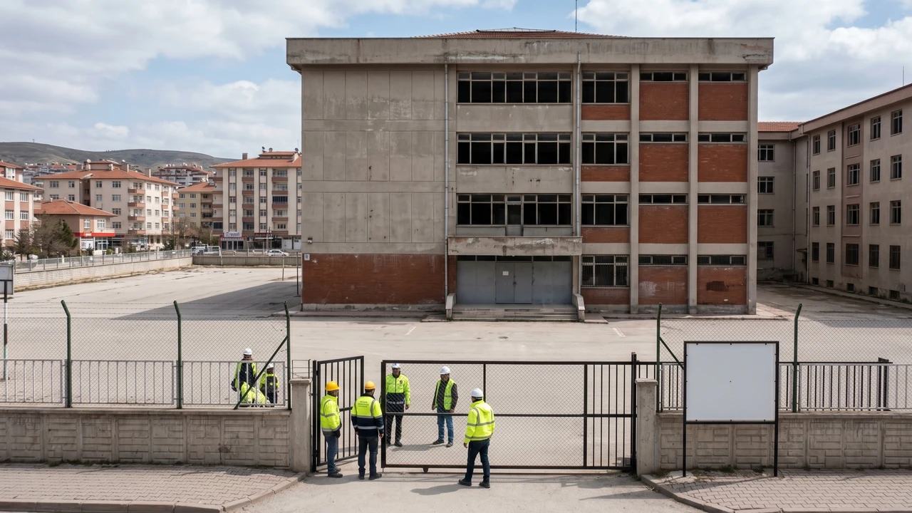 Yozgat’ta Riskli Okullar Boşaltıldı: 4 Eğitim Binası İçin Yıkım Kararı