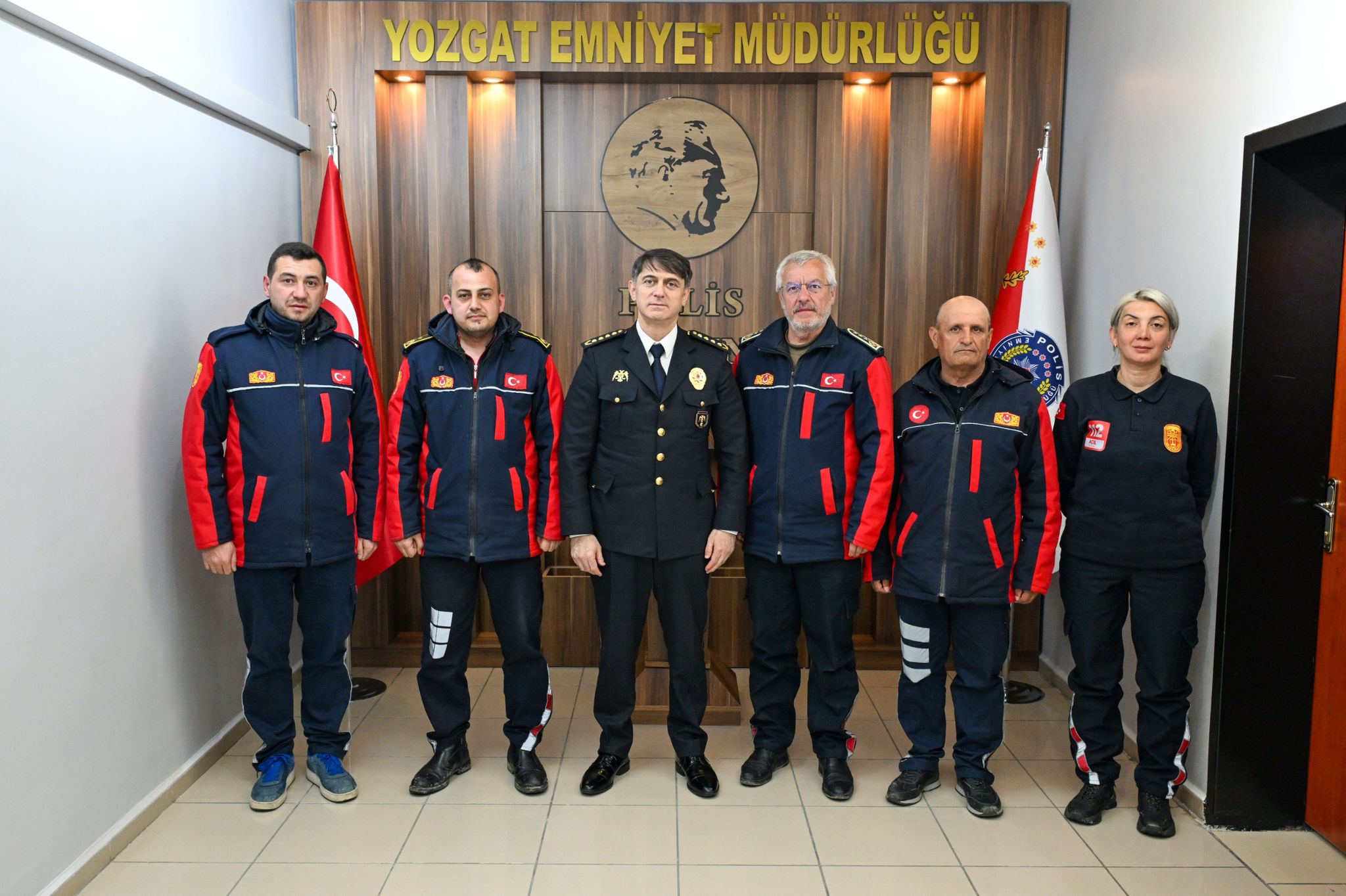 Yozgat İtfaiyesi’nden Polis Haftası Ziyareti: Emniyet Teşkilatına Anlamlı Kutlama