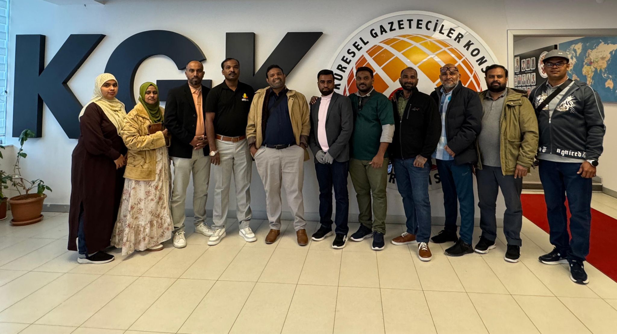 KGK’de Uluslararası Medya Buluşması: Sri Lankalı Gazeteciler Ankara’da Ağırladı