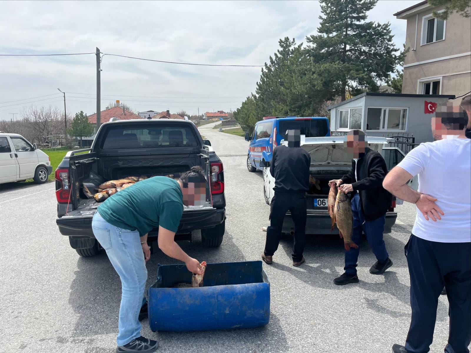 Yozgat’ta Kaçak Balık Avına Jandarma Darbesi: 250 Kilo Yasaklı Sazan Ele Geçirildi
