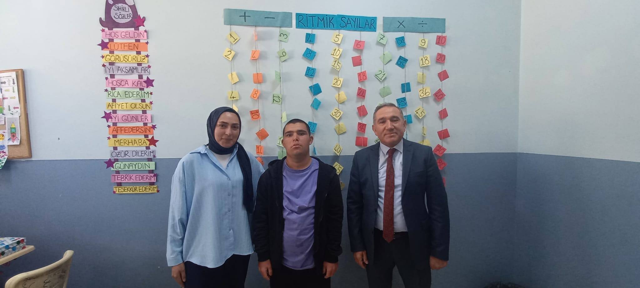 Kadışehri’nde Anlamlı Özel Eğitim Ziyareti: Nuri Aksoy Öğrencilerle Bir Araya Geldi