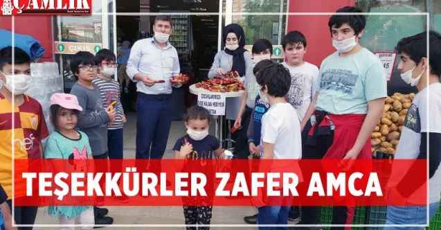 Teşekkürler Zafer Amca