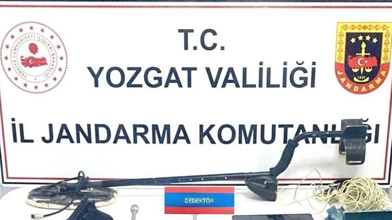 Yozgat’ta Kaçak Kazı Operasyonu! Silah ve Ekipman Ele Geçirildi