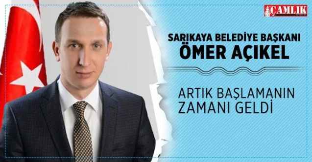 Sarıkaya Belediye Başkanı Açıkel, yeni iş merkezi ve hizmet binası için çalışmalara başladı