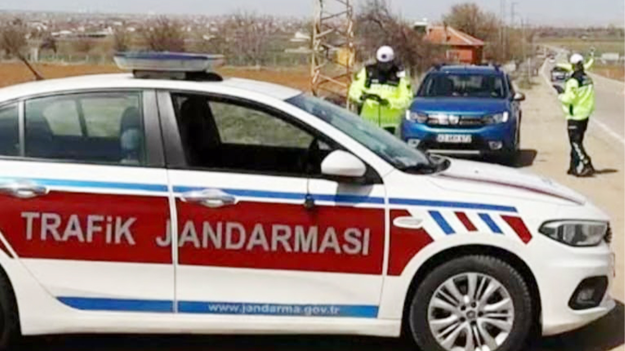 Yozgat’ta Jandarmadan  Trafik Denetimi