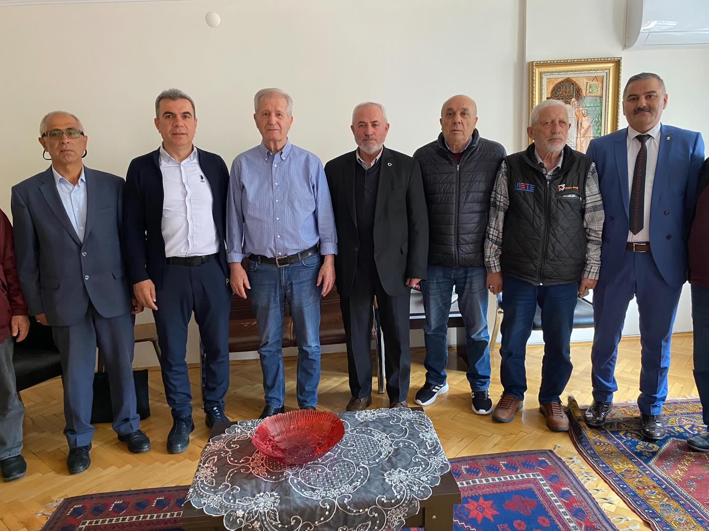 Mamaklı Yozgatlılar Derneği’nden Mehmet Çevik’e Ziyaret