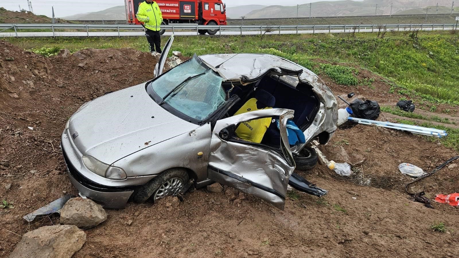 Yerköy’de Feci Kaza: Takla Atan Otomobilde 1 Kişi Hayatını Kaybetti