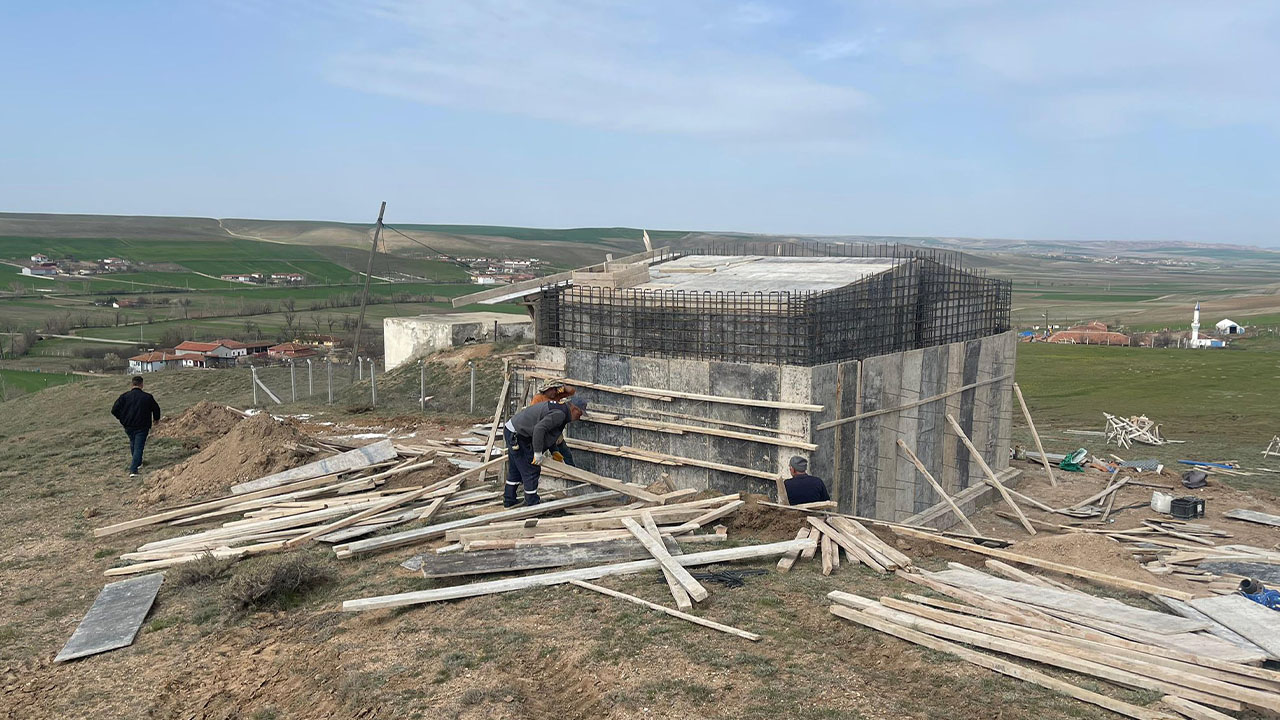 Şefaatli İbrahimhacılı Köyü’ne Yeni İçme Suyu Deposu