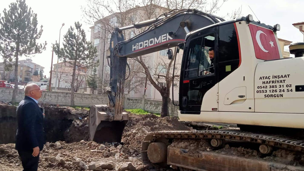 Sorgun’a 32 Derslikli Dev Eğitim Yatırımı: Milli Egemenlik İlkokulu’nun İnşaatı Başladı