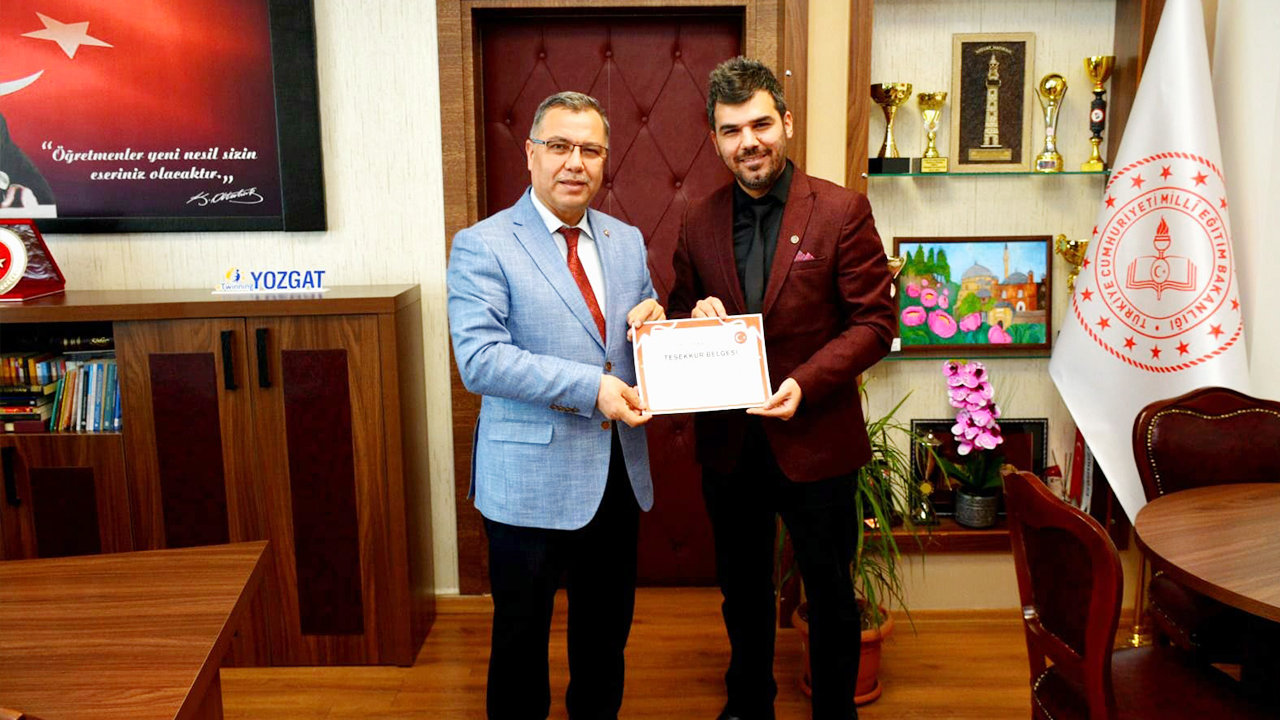 Yozgat STEM Çalıştayında Gurur: İl Milli Eğitim Müdürlüğü’nden Teşekkür Belgesi