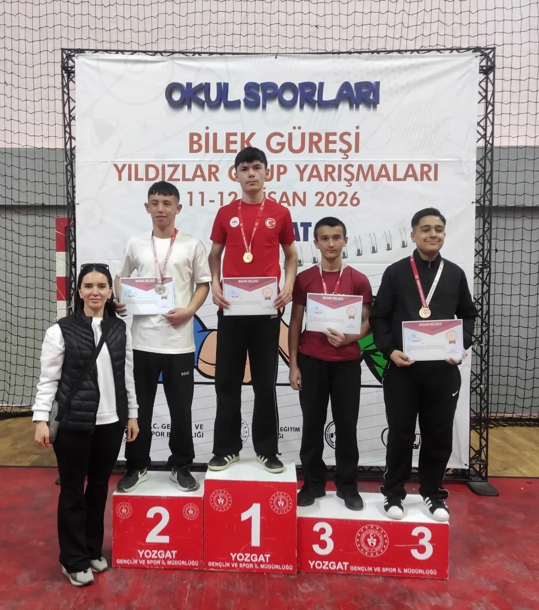 Yozgat’ta Büyük Başarı: Yiğit Celil Şahin Çifte İkincilik