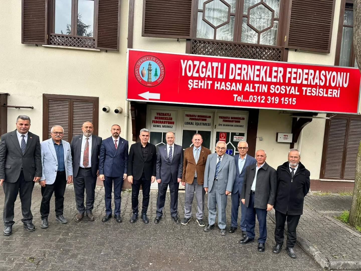 Yeniden Refah Partisi Ankara İl Başkanı Mustafa Yanılmaz’dan Yozgatlı Dernekler Federasyonu’na Ziyaret