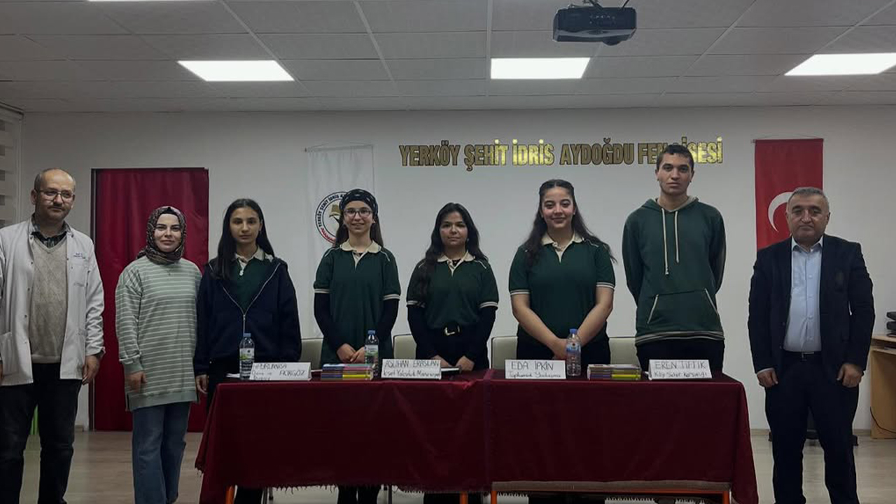 Yerköy Fen Lisesi’nde Mustafa Kutlu Paneli: Öğrencilerden Edebiyat Dolu Sunumlar