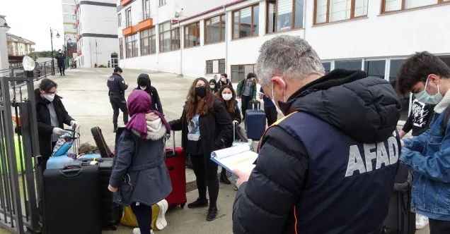 Trabzon’da yurtlarda karantinadan ötürü kimse kalmadı