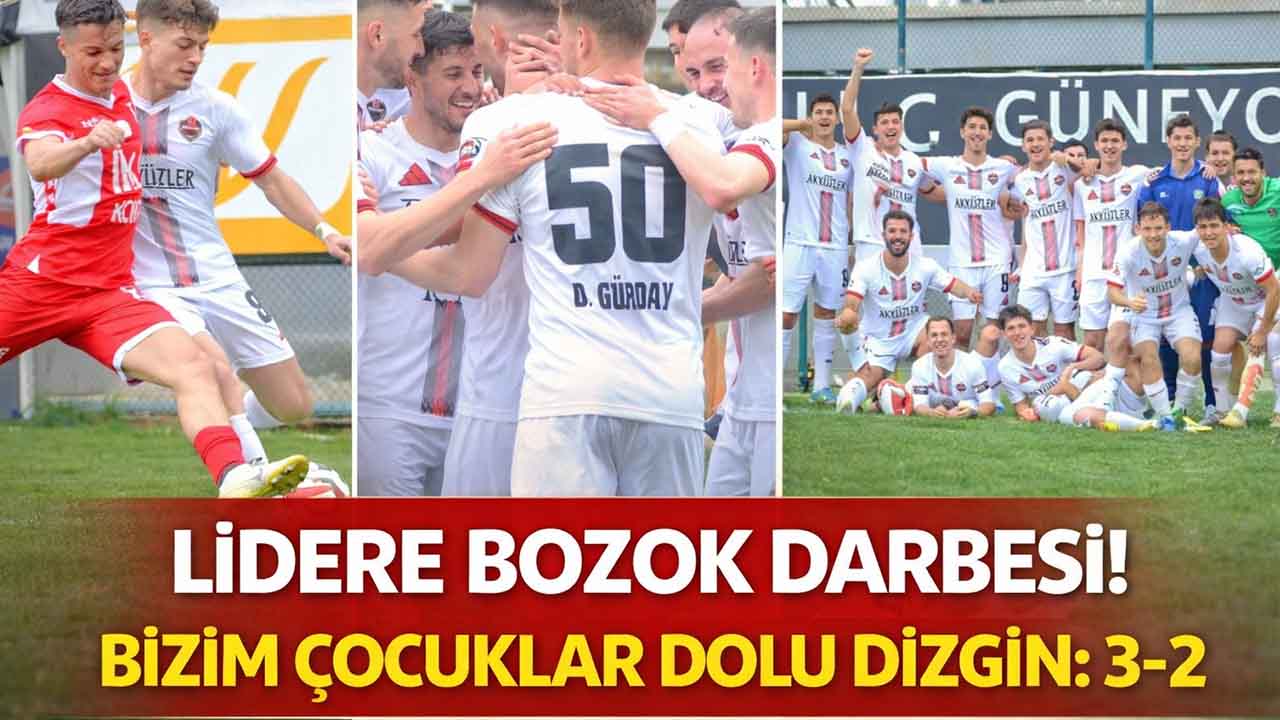Yozgat Bozokspor Lideri Devirdi: Deplasmanda 3-2’lik Müthiş Geri Dönüş